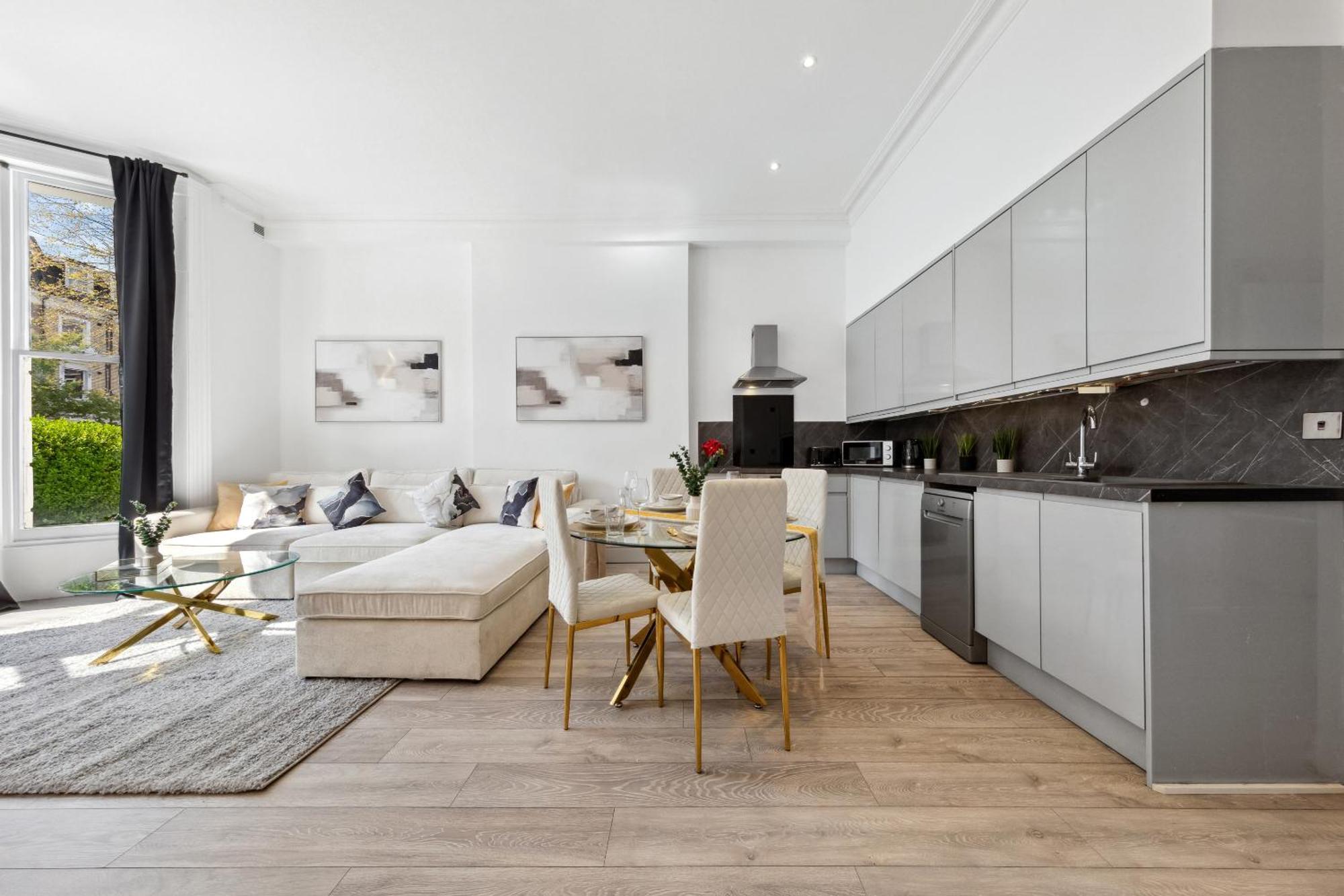 Apartment Minimalist Luxe 2br Designer Retreat In Prime Kensington For 6 Next To Station Harrods *